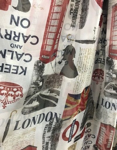 Вуаль-печать London